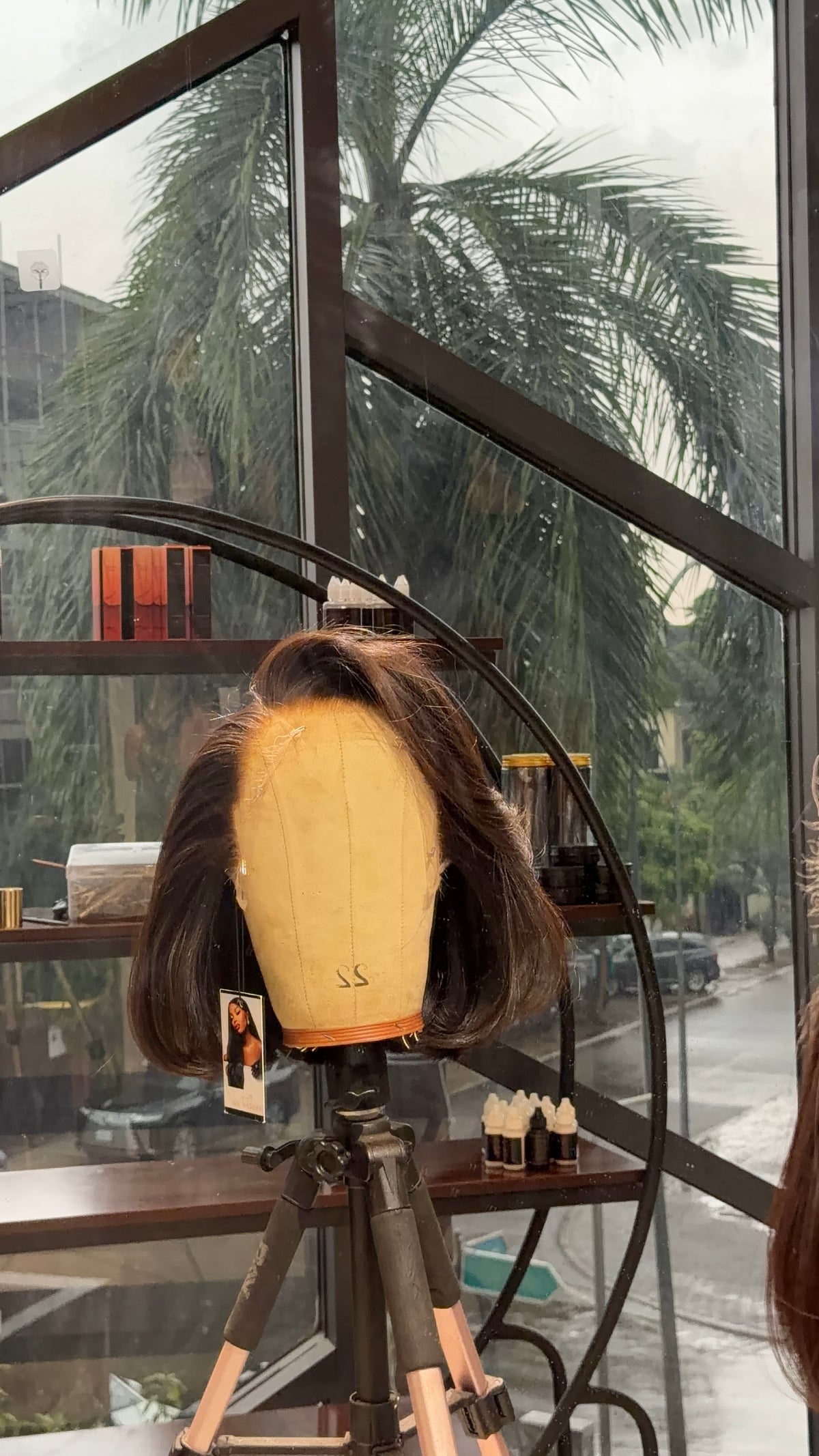 Blunt cut bob