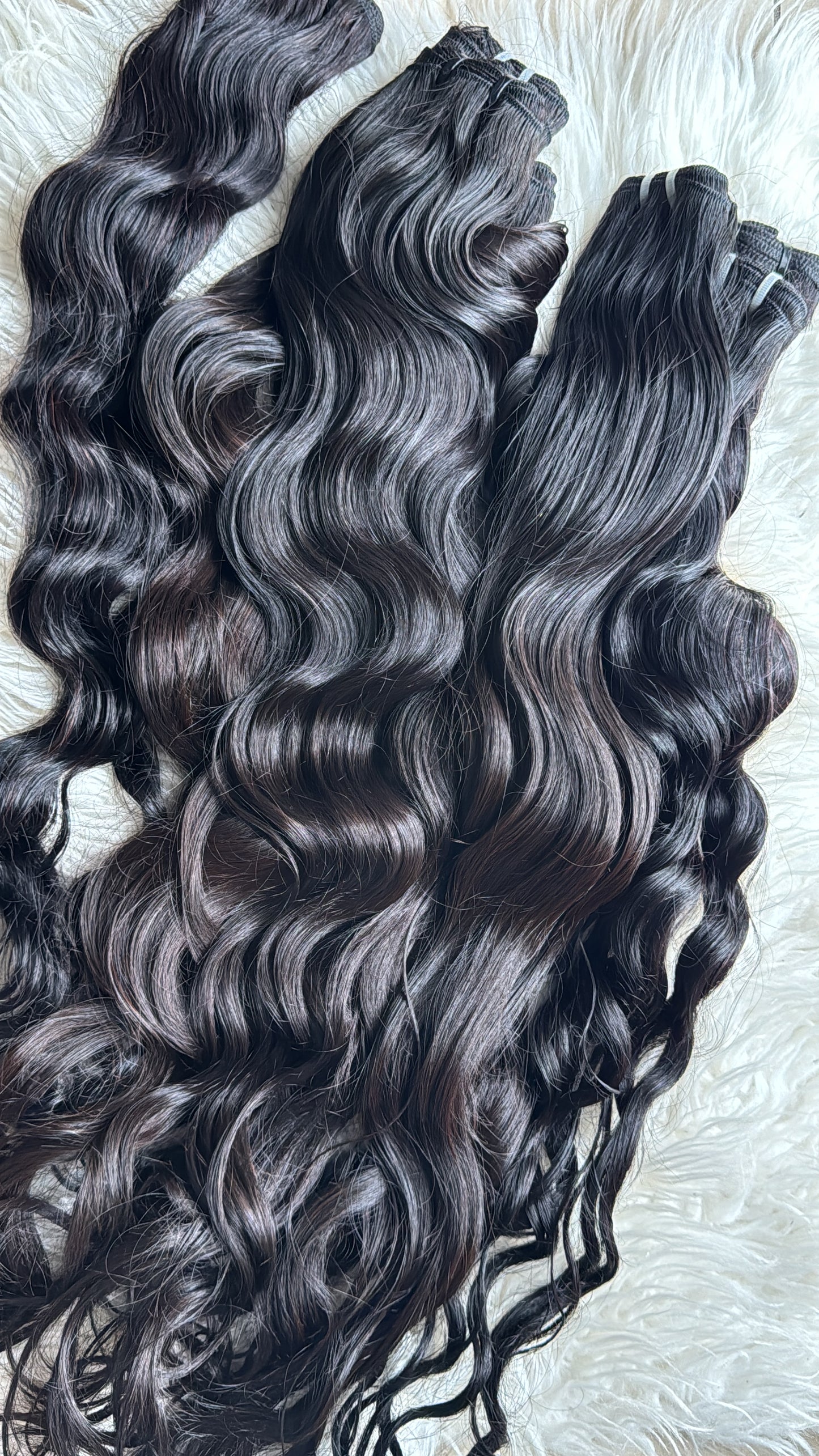 Raw Indian hair bundle