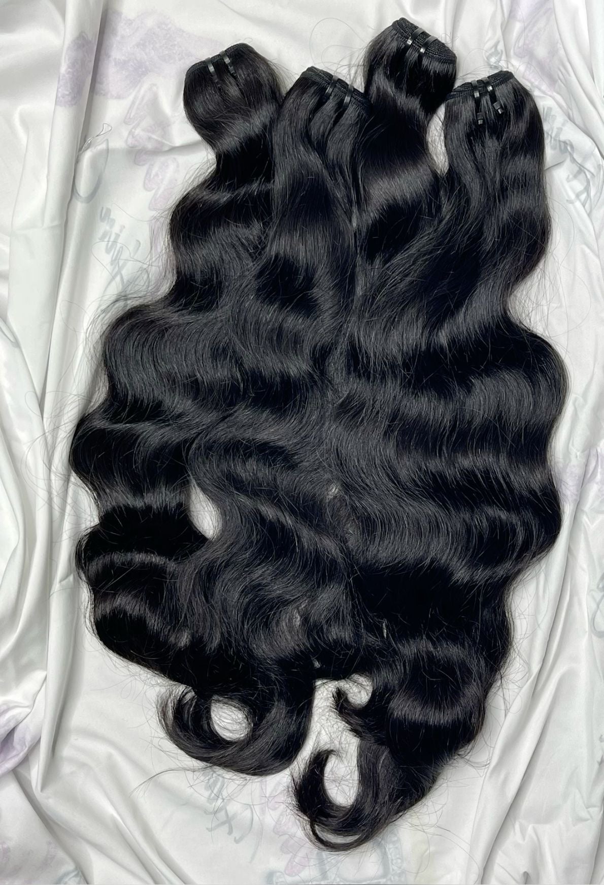Raw hair extensions