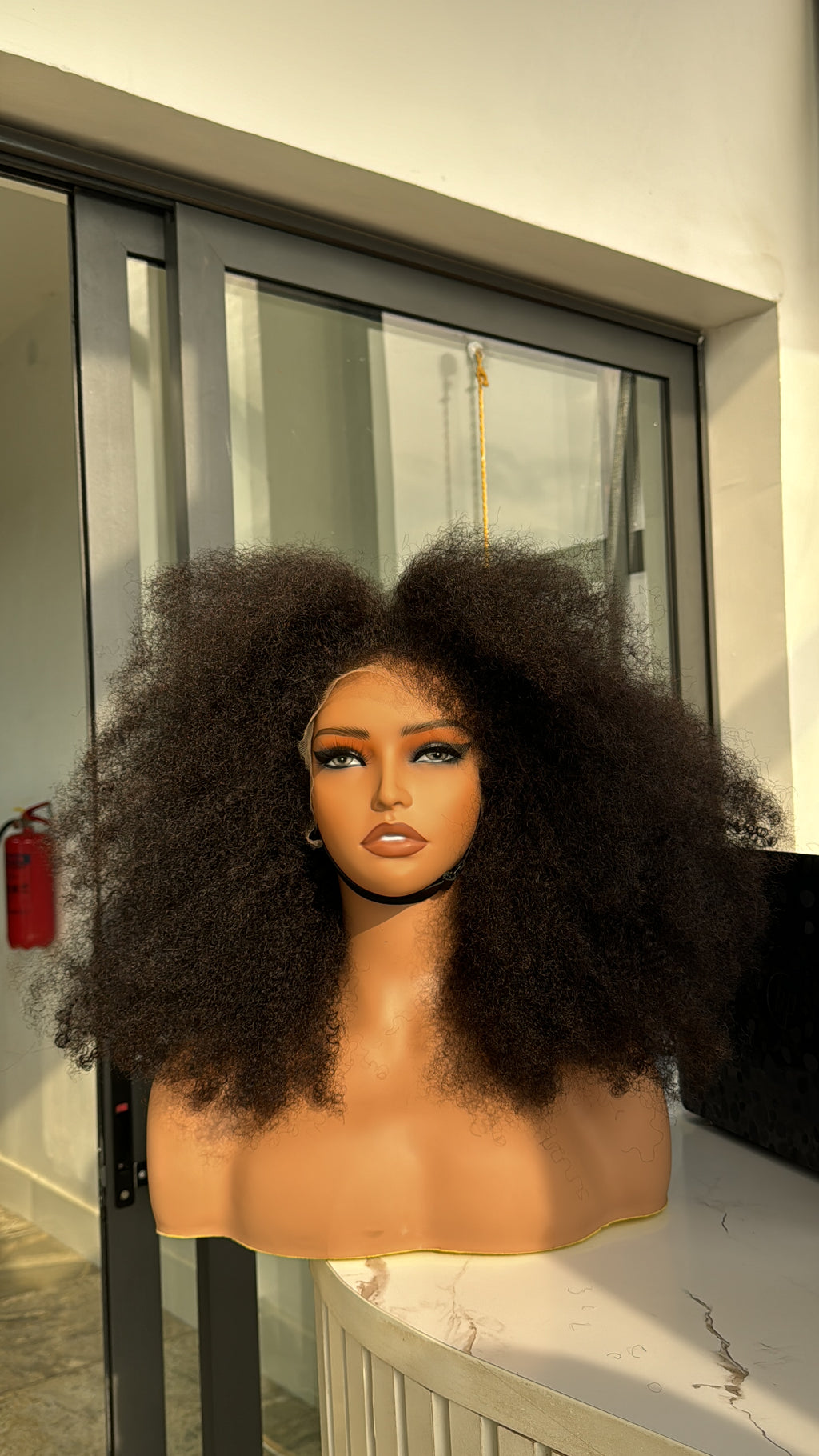Afro curly