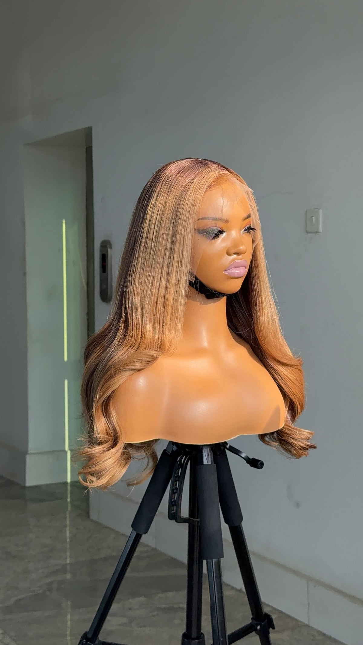Blonde highlights