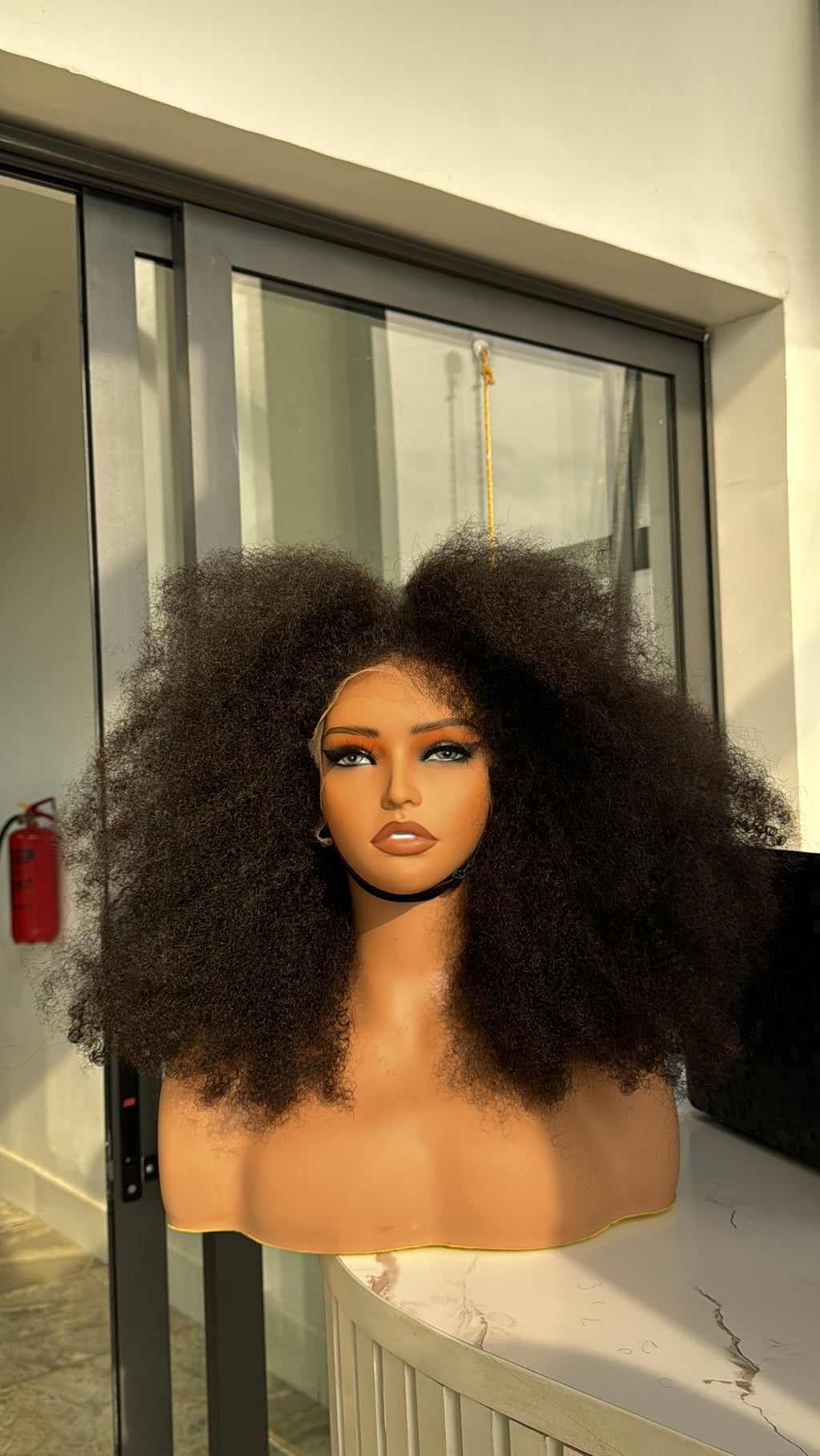 Afro curly