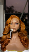 Raw ginger wavy.