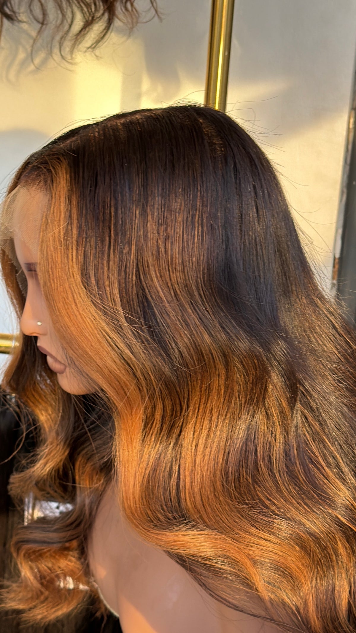Caramel highlights