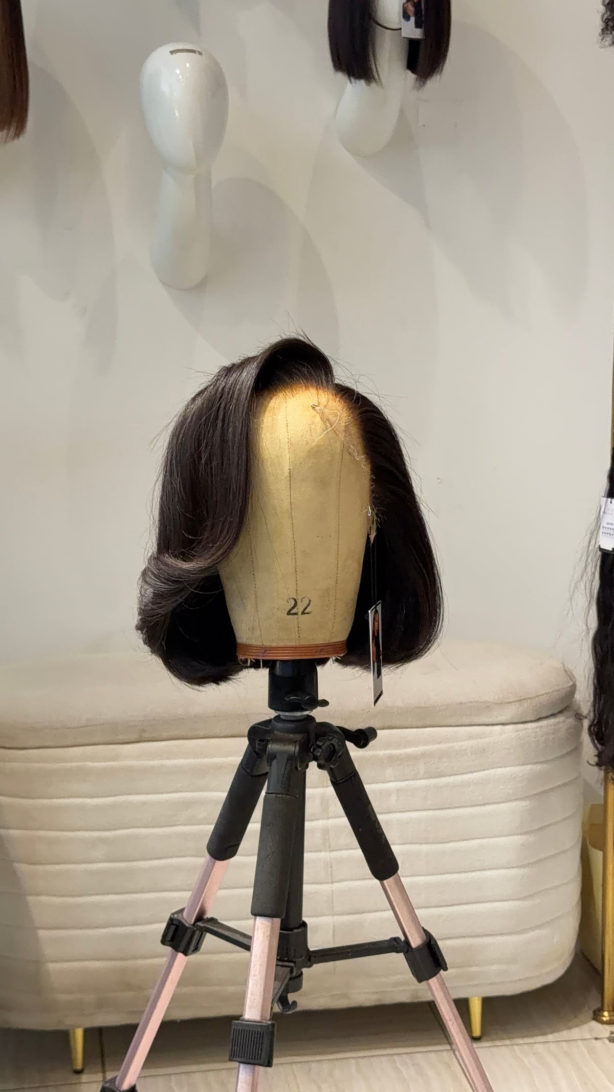 Blunt cut bob