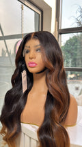 24 inches brown tips body wave