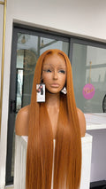 Raw ginger wig
